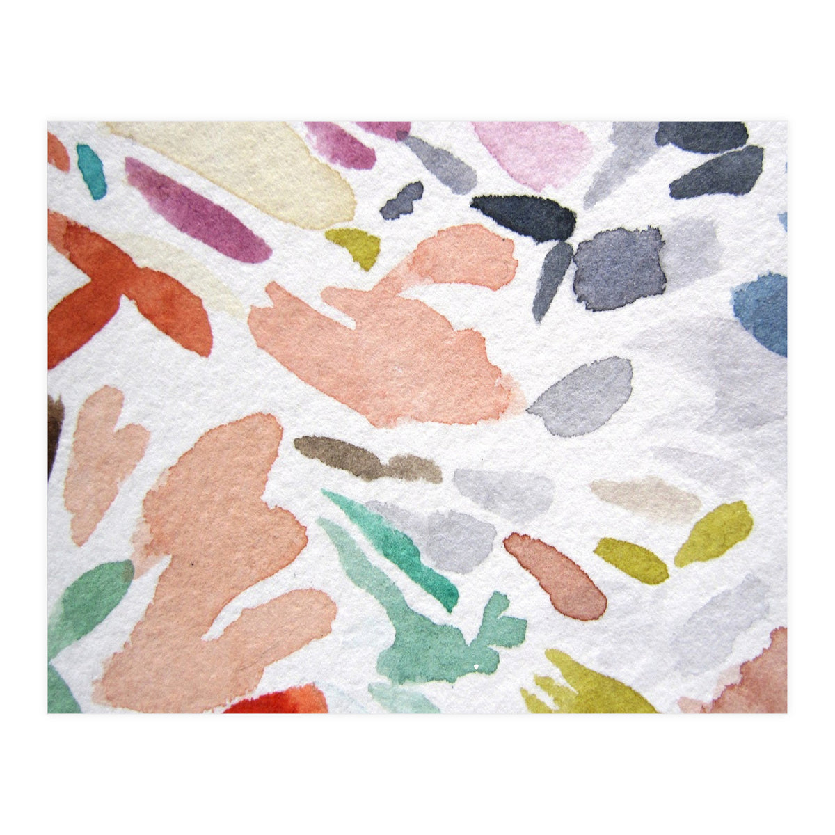 Abstract, Watercolor, Art Print, Viddy Pop The Mood Room (Print Only)