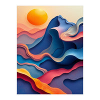 Sunset Over the Reef (Print Only)
