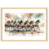 Running Horses Panorama thumbnail