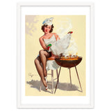 Hot Pinup Barbecue Girl thumbnail