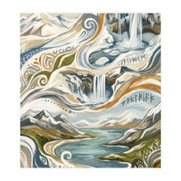 Cascading Nordic Dreams (Print Only)