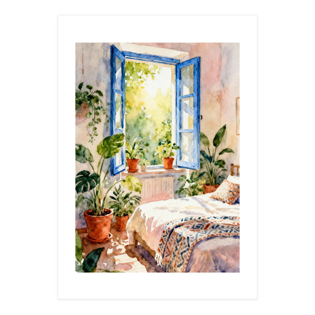 Matisse Inspired Bedroom (Print Only)