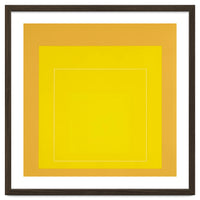 JOSEF ALBERS - HOMAGE TO THE SQUARE YELLOW