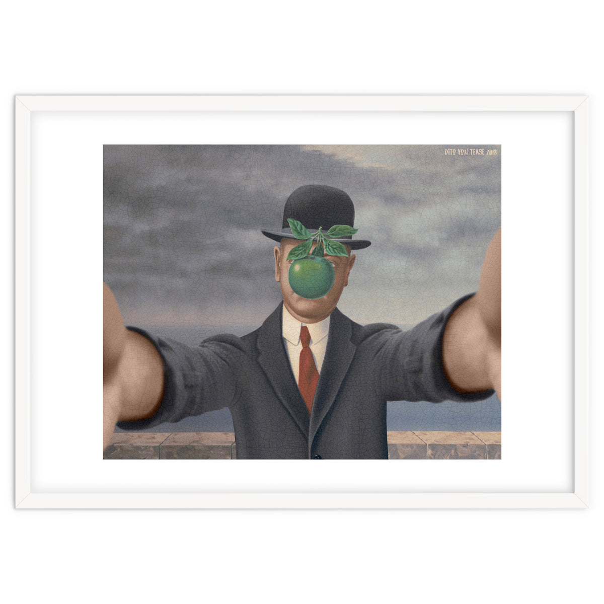 The Son Of Man - Magritte - Selfie