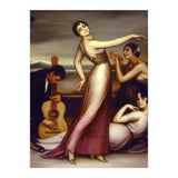 An Allegory of Happiness - 1917 - oil on canvas - 161x157 cm. (Print Only) thumbnail