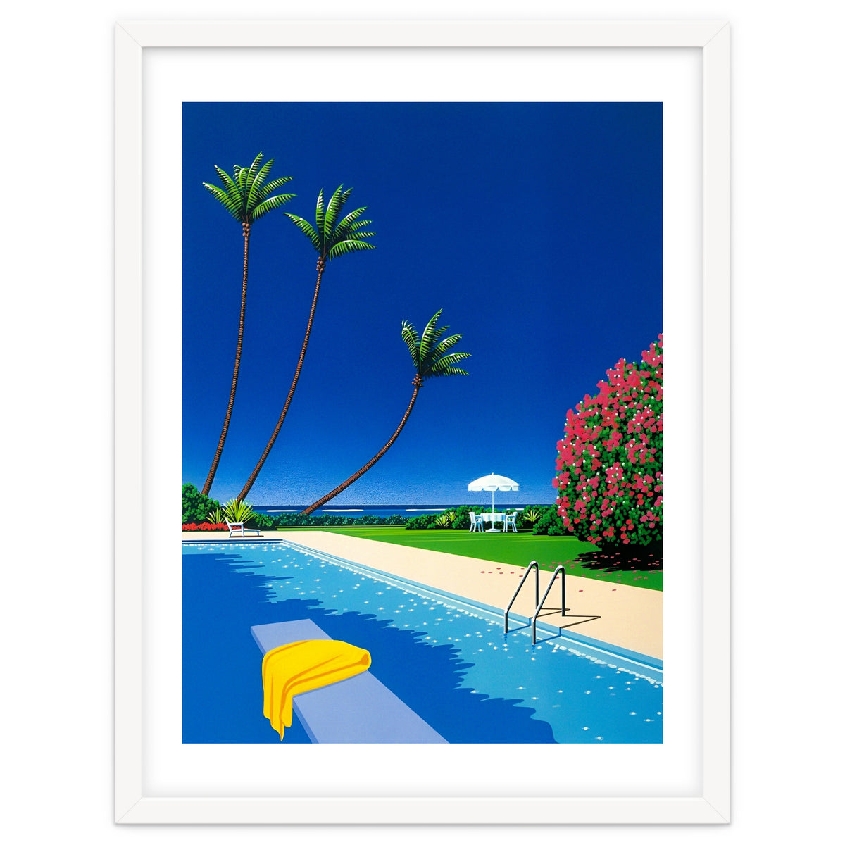 Hiroshi Nagai - Swimming Pool (Print Only) Art Print by
