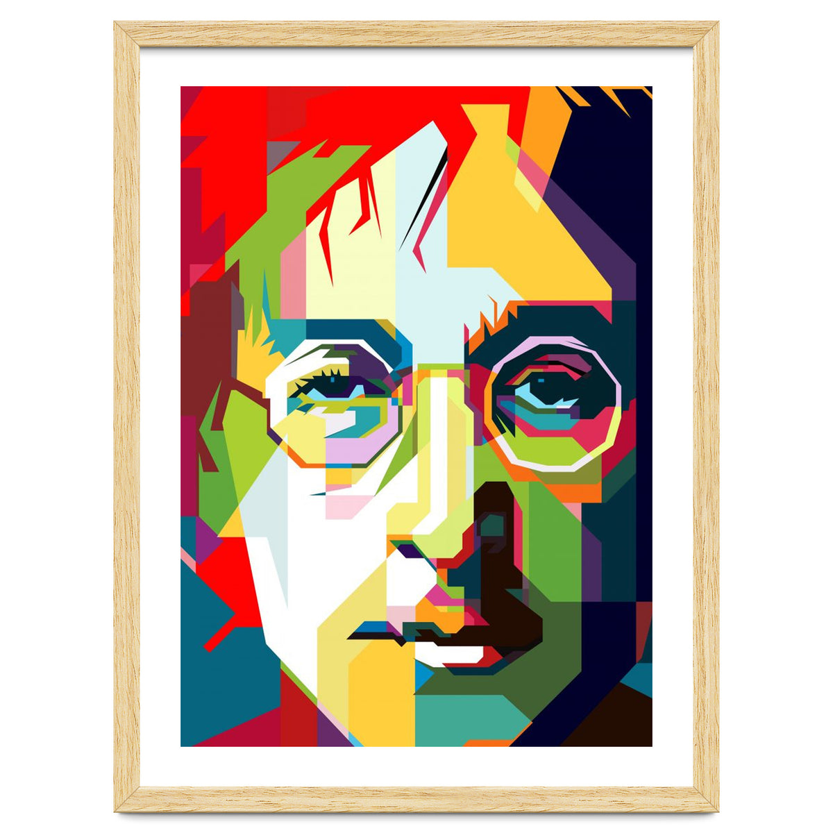 John Lennon Imagine Song Pop Art Wpap