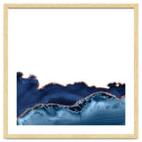 Navy & Rose Gold Agate Texture 26 thumbnail
