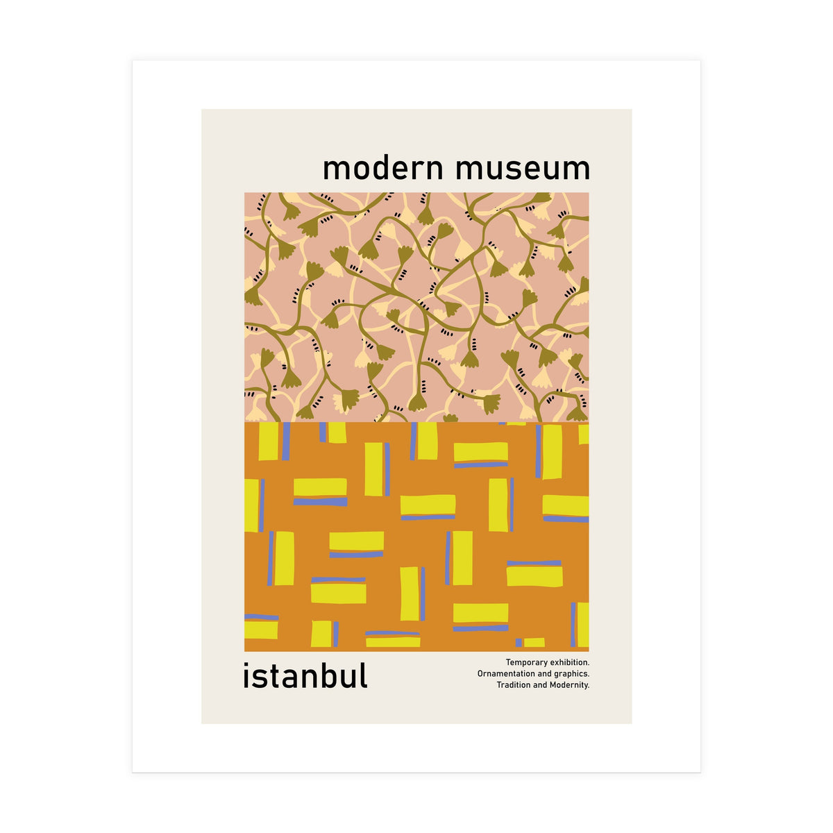 modern museum istanbul (Print Only)