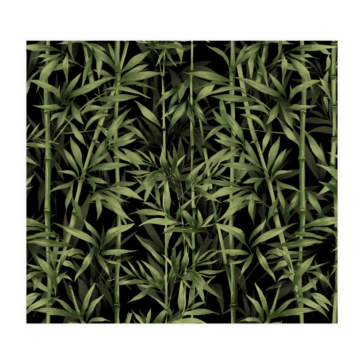 Bamboo Black (Print Only)