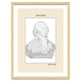 John Adams – John Trumbull (ascii Art) thumbnail