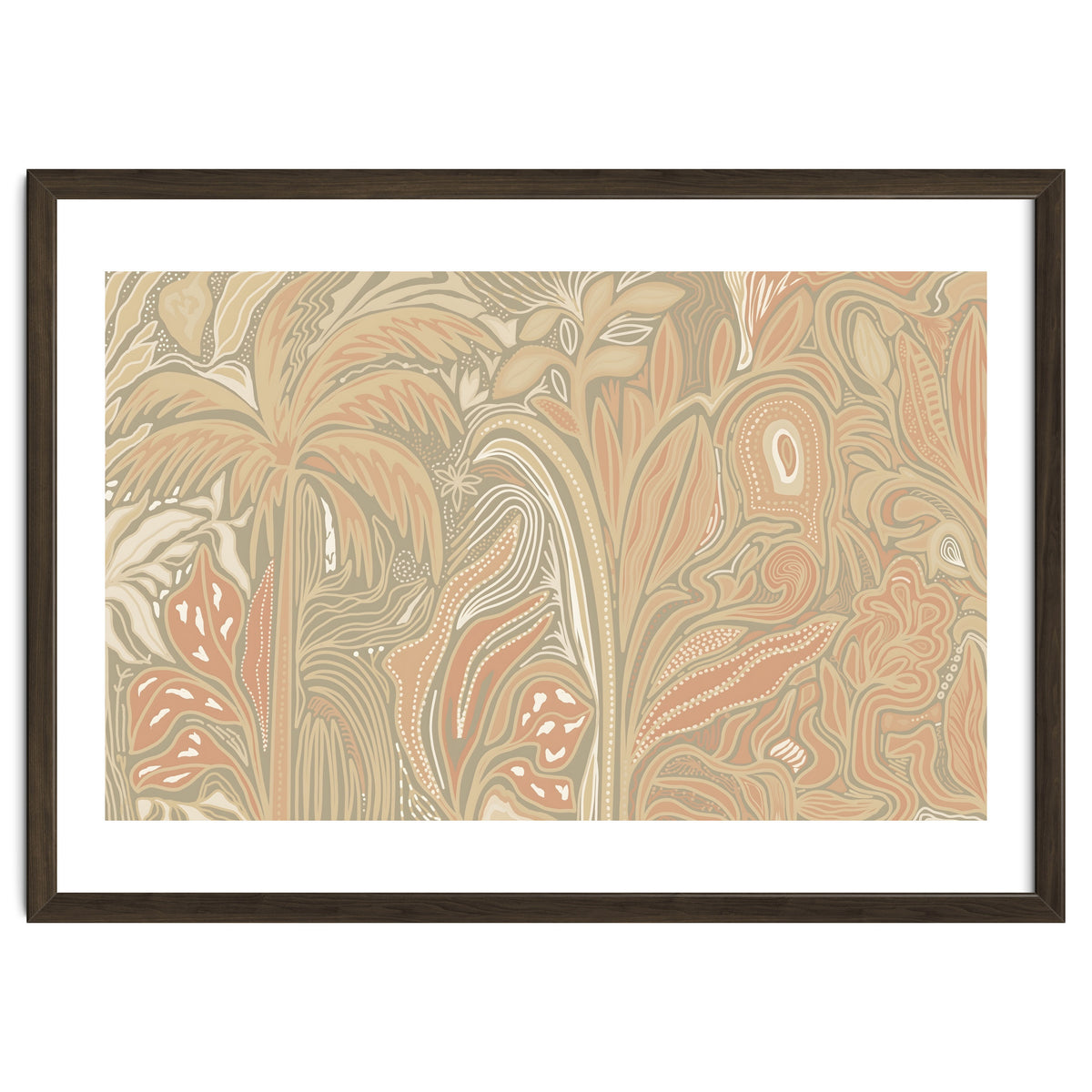 Palmae Mysticae Biege Rustic