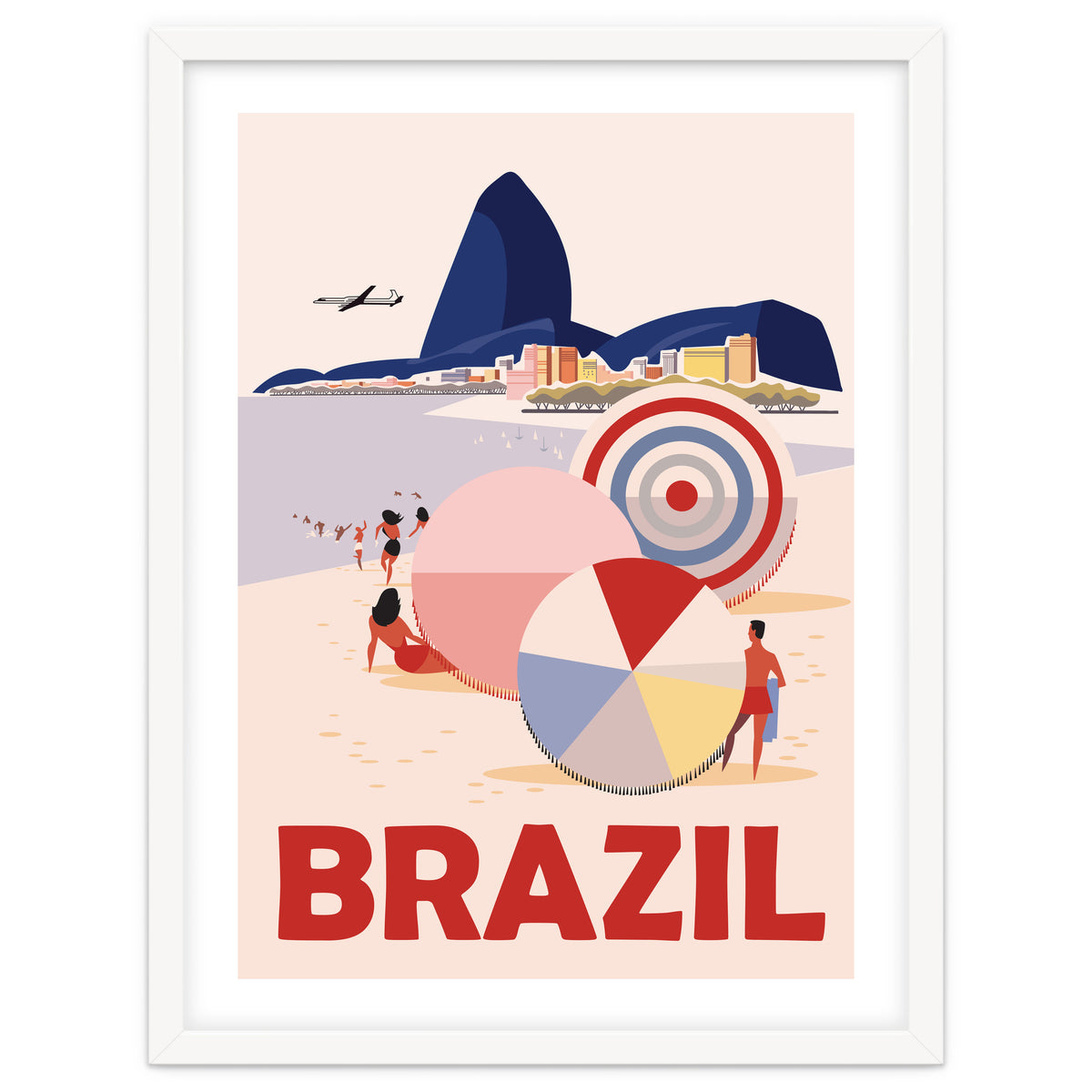 Brazil, Beach, Sao Paulo, City