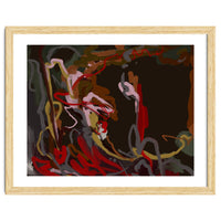 Abstract Fluidity oil painting