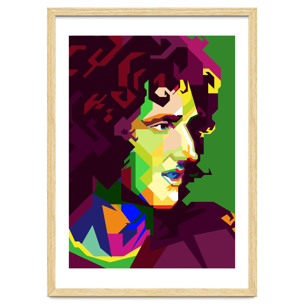 Brian Harold May Pop Art WPAP