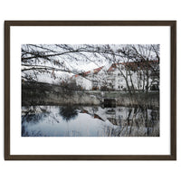 Residential house along the lake