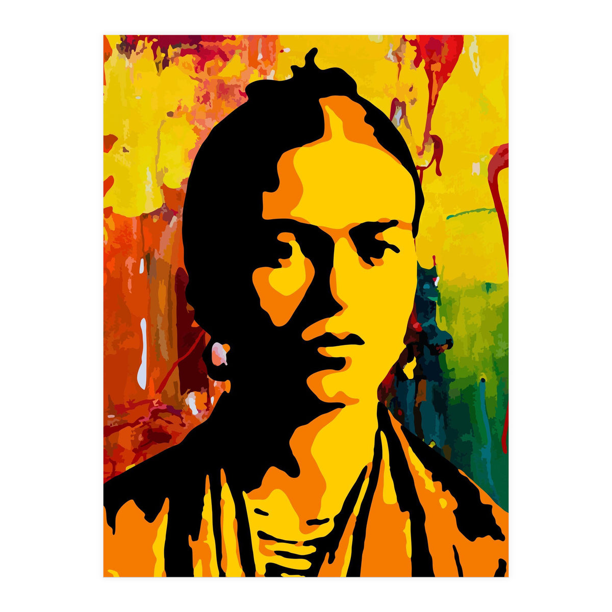Frida Kahlo Abstract 2 (Print Only)