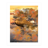 Zeppelin Balloon Explosion (Print Only) thumbnail