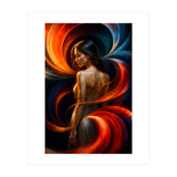The Beauty of a Woman in an Exotic Pose (Print Only) thumbnail