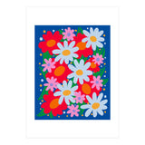 Bold Colourful Flowers (Print Only) thumbnail