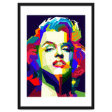 Marilyn Monroe Hollywood Icon Pop Art WPAP thumbnail