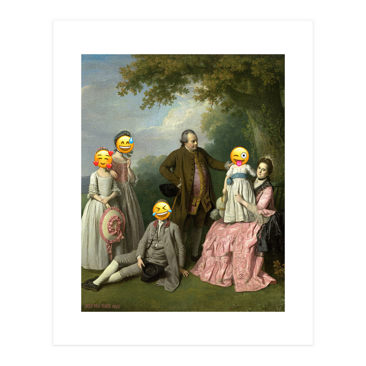 Emoji painting 1 (Print Only)