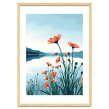 Flower And Lake thumbnail