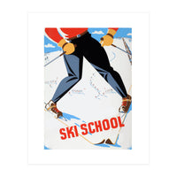 Ski School (Print Only)