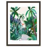 The Urban Jungle Route, Botanical Tropical Nature Plants, Forest Bohemian Eclectic Trees, Exotic Garden Palm Travel Boho thumbnail