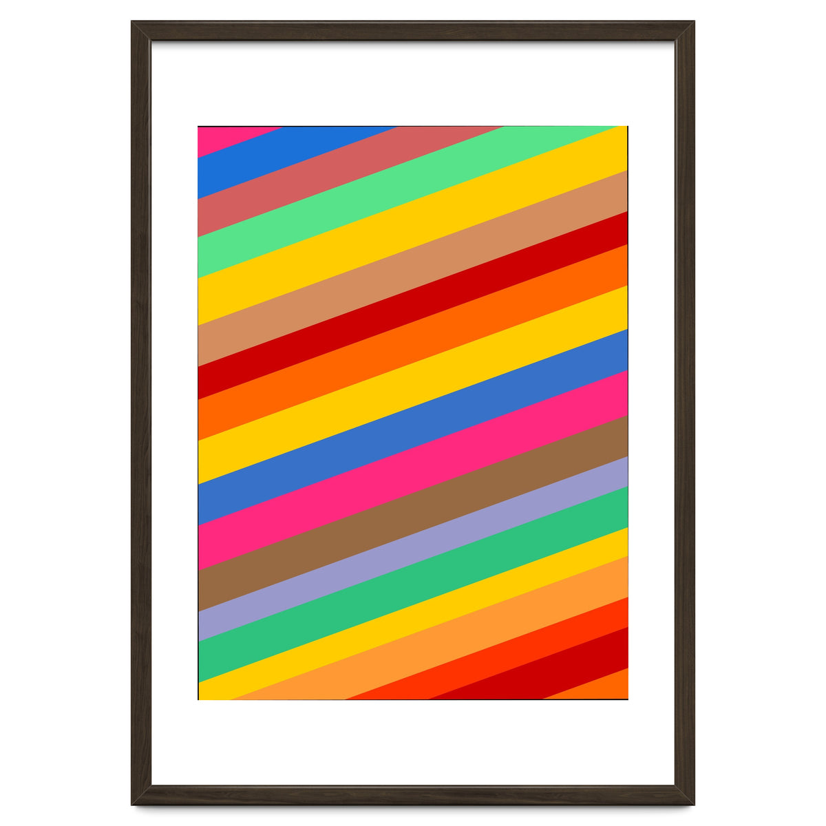 Rainbow Retro Paatern