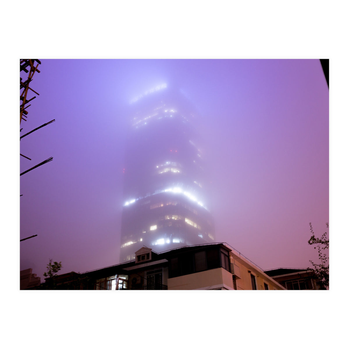 Shanghai by night (Print Only)