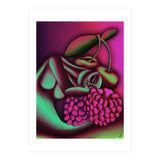 Sleepy Among The Berries And Cherries  (Print Only) thumbnail