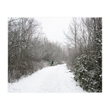 Walking through the snow park (Print Only) thumbnail