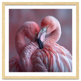 Cute Two Pink Flamingos thumbnail