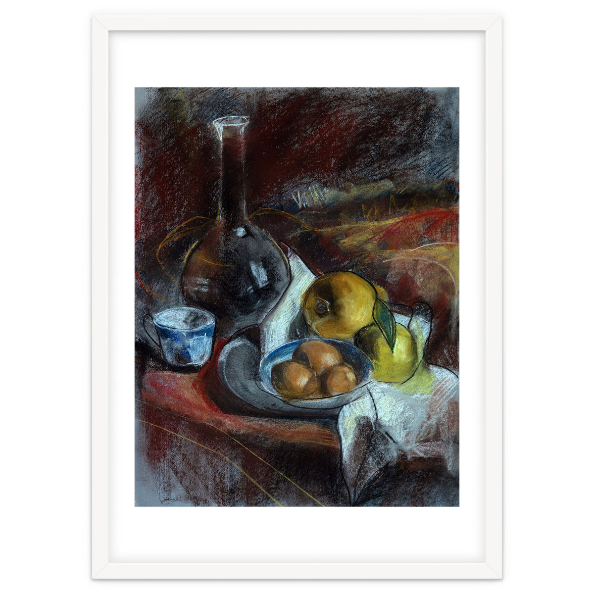 Eggs and Juicy fruits