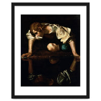 Caravaggio – Narcissus (ca. 1600) | Dramatic Baroque Masterpiece