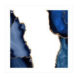 Navy & Gold Agate Texture 29  (Print Only) thumbnail