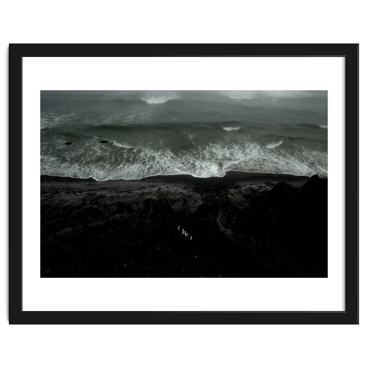 be - Ocean Wave - Black Beach