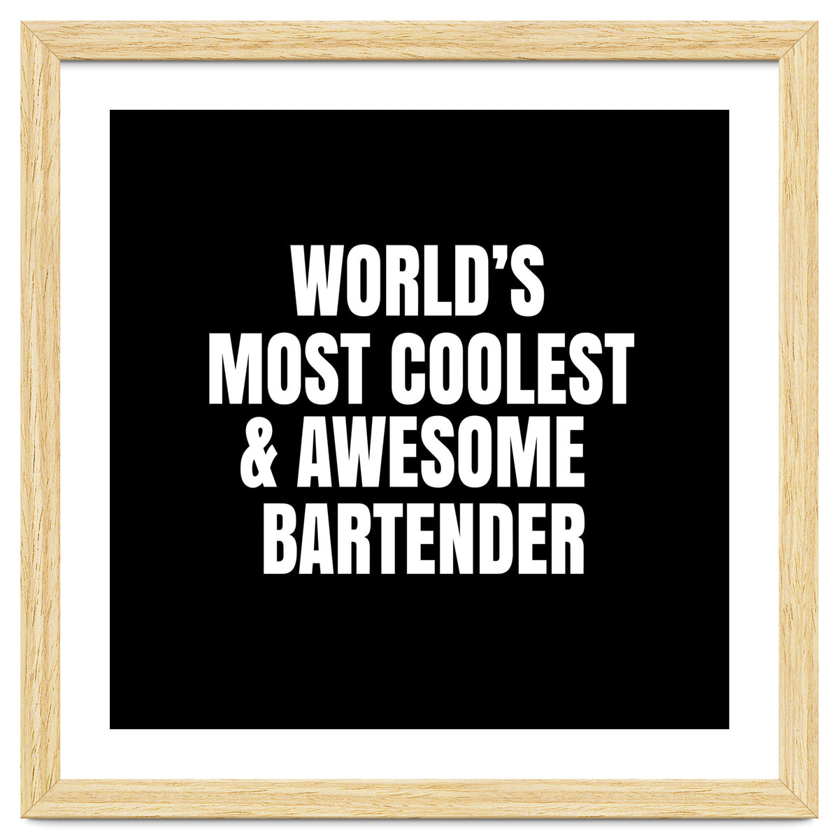 World's most coolest and awesome bartender