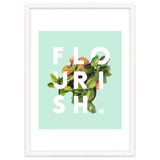 Flourish #society6 #buyart #typography #artprint thumbnail