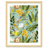 Exotic Birds in Flower Jungle thumbnail