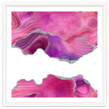 Magenta & Silver Agate Texture 07 thumbnail