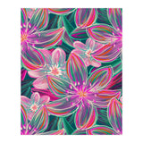Fluo Bloom Purple & Emerald (Print Only) thumbnail