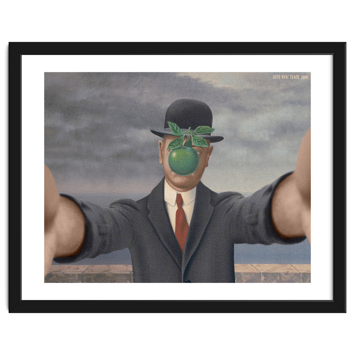 The Son Of Man - Magritte - Selfie