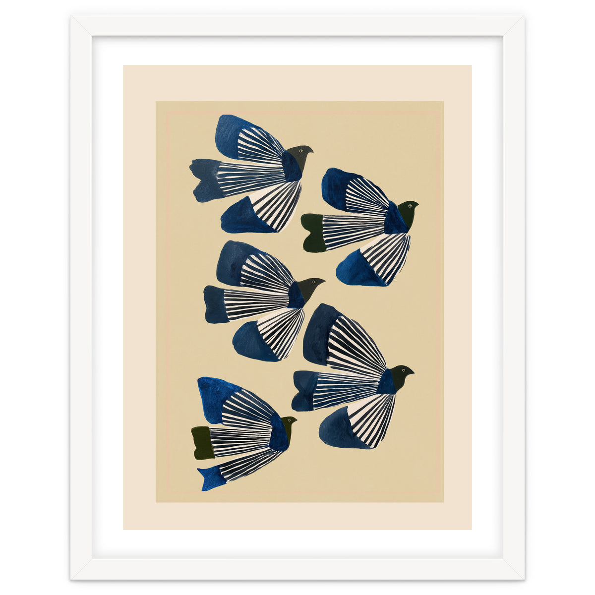 Birds In Flight