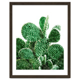 Velvet Cactus | Watercolor Botanical Plants | Minimal Boho Scandinavian Painting thumbnail