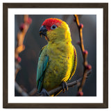 Close Up Of A Colorful Jenday Conure thumbnail