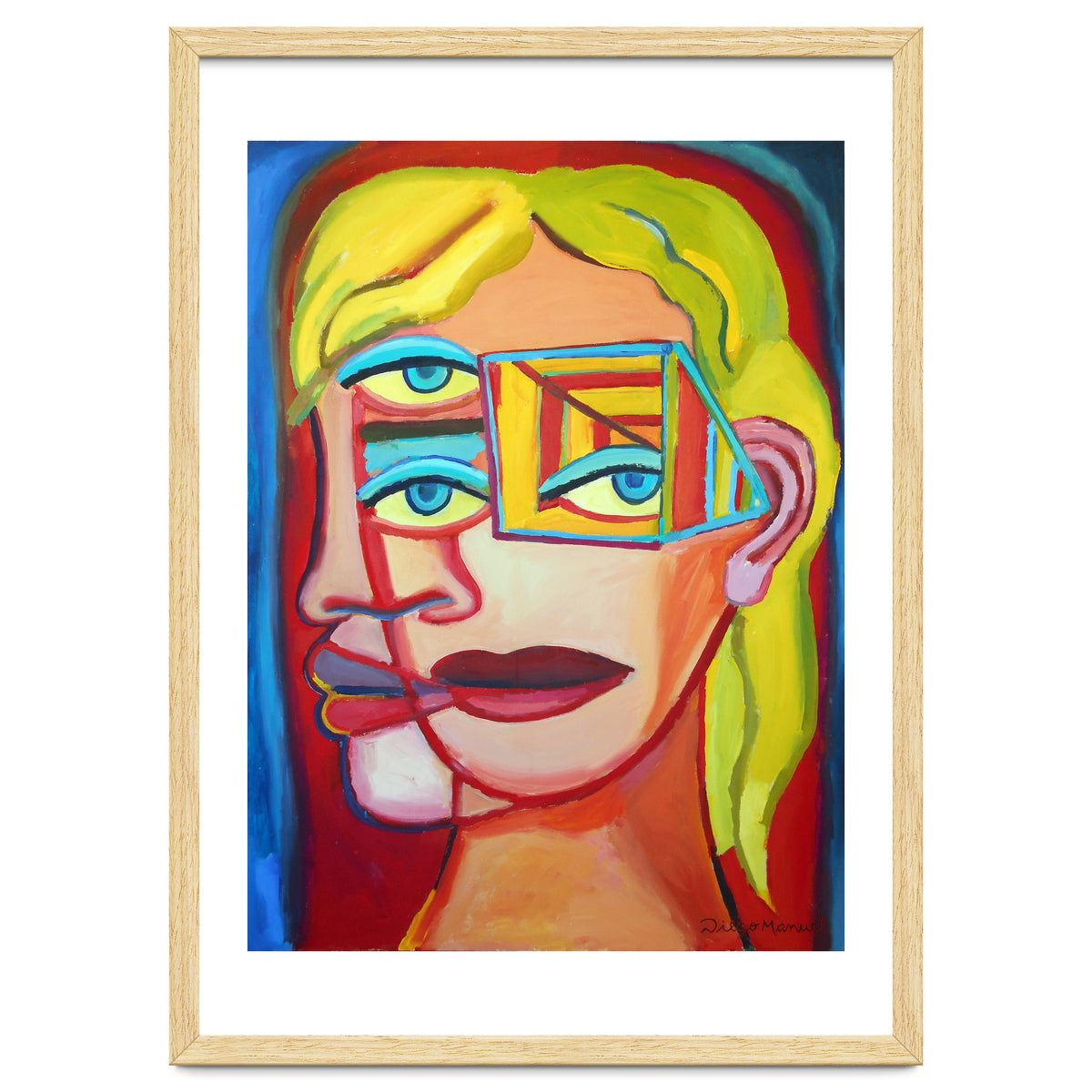 Cabeza De Mujer 23 Grande