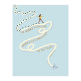 The Journey To Success Begins With A Single Step Of Self-Belief (Print Only) thumbnail