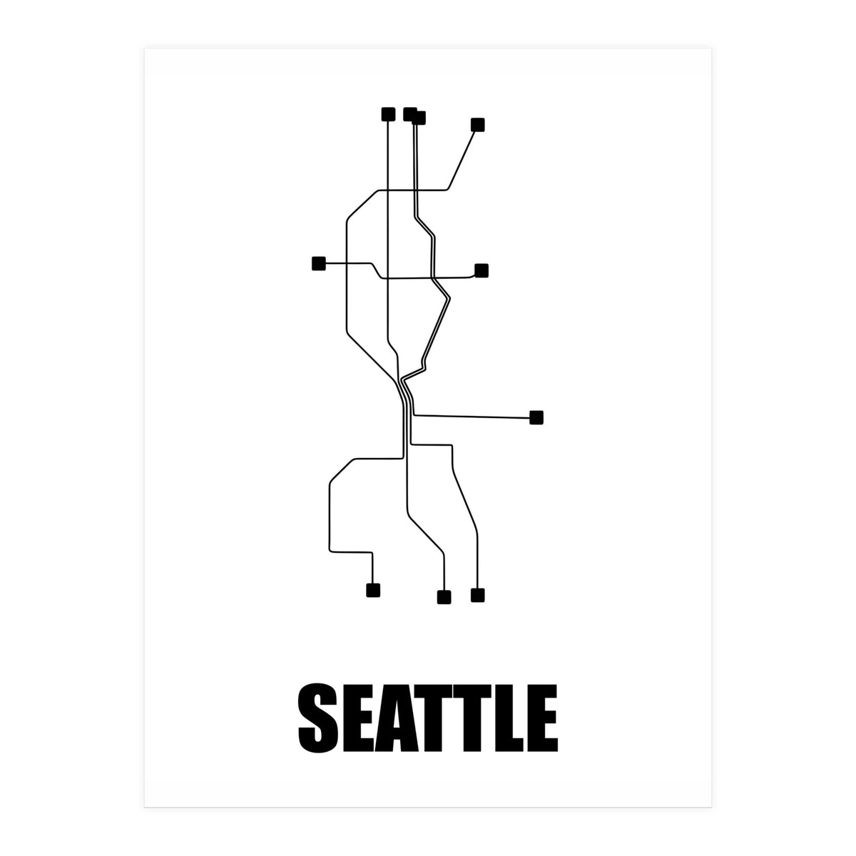 Seattle (Print Only)
